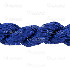1610-2000-03 - Polyester Silk Imitaion Thread 1mm Dark Blue 28m 1610-2000-03,Polyester,Polyester,Silk Imitaion,Thread,1mm,Blue,Dark,28m,China,montreal, quebec, canada, beads, wholesale