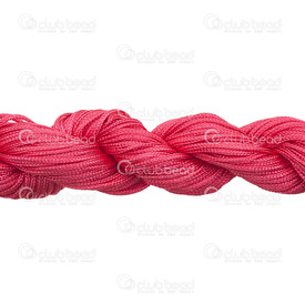 1610-2000-19 - Polyester Silk Imitaion Thread 1mm Fuchsia 25m 1610-2000-19,25m,Polyester,Silk Imitaion,Thread,1mm,Fuchsia,25m,China,montreal, quebec, canada, beads, wholesale