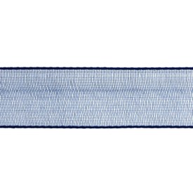 *A-1610-5021 - Organza Ribbon 1/4'' (0.64cm) Navy 50 Yard *A-1610-5021,montreal, quebec, canada, beads, wholesale