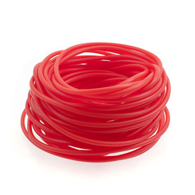 *1619-0130-07 - Rubber Tubing Round 2.5mm Red 10m Roll *1619-0130-07,Rubber,Tubing,Round,2.5mm,Red,10m Roll,China,montreal, quebec, canada, beads, wholesale
