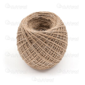 1620-0015-01 - Hemp Cord 1.5mm Natural 100m (328ft) Roll 1620-0015-01,Threads and Cords,Hemp,Hemp,Cord,1.5MM,Natural,100m (328ft) Roll,China,montreal, quebec, canada, beads, wholesale