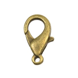 1702-0405 - Metal Fish Clasp 10MM Antique Brass 50pcs 1702-0405,Findings,50pcs,10mm,Metal,Fish Clasp,10mm,Antique Brass,Metal,50pcs,China,montreal, quebec, canada, beads, wholesale