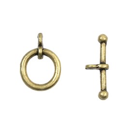 1702-0901-OXBR - Metal Toggle Clasp 12MM Antique Brass 10 Set 1702-0901-OXBR,10pcs,12mm,Metal,Toggle Clasp,12mm,Antique Brass,Metal,10pcs,China,montreal, quebec, canada, beads, wholesale