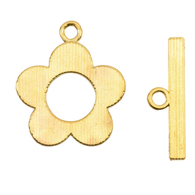 1702-0907-GL - Metal Toggle Clasp Flower 20.5X25MM Gold Nickel Free 10 Set 1702-0907-GL,3.5x2.5,20.5X25MM,Metal,Toggle Clasp,Flower,Flower,20.5X25MM,Gold,Metal,Nickel Free,10pcs,China,montreal, quebec, canada, beads, wholesale