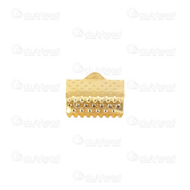 1703-0301-GL - Metal Ribbon Claw Connector 10MM Gold Nickel Free 100pcs 1703-0301-GL,Findings,Connectors,Gold,Metal,Ribbon Claw Connector,10mm,Gold,Metal,Nickel Free,100pcs,China,montreal, quebec, canada, beads, wholesale
