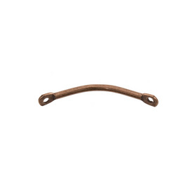 1703-0321-OXCO - Metal Connector Curved 22MM Antique Copper 2 Loops 100pcs 1703-0321-OXCO,Findings,Connectors,Metal,Connector,Curved,22MM,Brown,Antique Copper,Metal,2 Loops,100pcs,China,montreal, quebec, canada, beads, wholesale