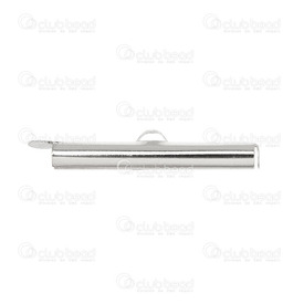 1703-0327-WH - Metal Multi-Rows Connector Tube 4x30mm Nickel 20pcs 1703-0327-WH,Findings,Connectors,Multi-rows,20pcs,Metal,Multi-Rows Connector,Tube,4X30MM,Grey,Nickel,Metal,20pcs,China,montreal, quebec, canada, beads, wholesale
