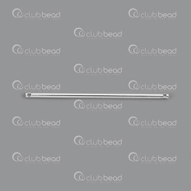 1703-0329-SL - Brass made link tube 2*50MM, silver 20pcs 1703-0329-SL,1703-03,montreal, quebec, canada, beads, wholesale