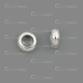 1705-0352-07SL - Metal Anneau Separateur 7x3mm Soude Diametre Interieur 3.5mm Argent 50pcs 1705-0352-07SL,Soldered d ring,montreal, quebec, canada, beads, wholesale