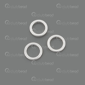 1705-0353-SL - Brass Spacer Ring Round 6x1mm Inner Diameter 4mm Silver Color 100pcs 1705-0353-SL,2,montreal, quebec, canada, beads, wholesale