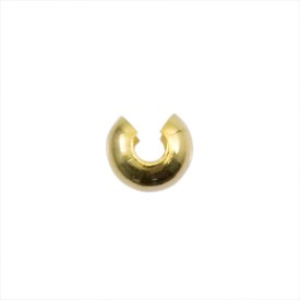 1705-0401-GL - Metal Crimp Cover 3MM Gold 100pcs 1705-0401-GL,Findings,Crimp covers,3MM,Metal,Crimp Cover,3MM,Gold,Metal,100pcs,China,montreal, quebec, canada, beads, wholesale