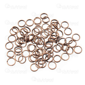 1706-0201-OXCO - Metal Split Ring 6x0.6MM-23GA Antique Copper Nickel Free 500pcs 1706-0201-OXCO,Findings,Rings,Split,500pcs,Metal,Split Ring,6mm,Brown,Antique Copper,Metal,Nickel Free,500pcs,China,montreal, quebec, canada, beads, wholesale