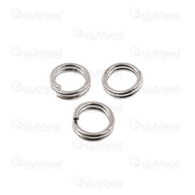 1706-0202-1WH - Metal Split Ring 7mm Natural Wire Size 1mm-19ga 500pcs 1706-0202-1WH,Findings,500pcs,Metal,Split Ring,7mm,Grey,Natural,Metal,Wire Size 1mm,500pcs,China,montreal, quebec, canada, beads, wholesale