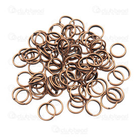 1706-0203-OXCO - Metal Split Ring 8x0.7mm-22GA Antique Copper 250pcs 1706-0203-OXCO,Findings,Rings,8MM,Metal,Split Ring,8MM,Antique Copper,Metal,250pcs,China,montreal, quebec, canada, beads, wholesale