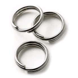 1706-0209-WH - Metal Split Ring 20MM Nickel 50pcs 1706-0209-WH,Findings,Rings,Key Ring,NI,montreal, quebec, canada, beads, wholesale
