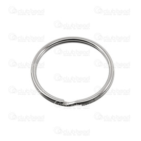 1706-0215-WH - Metal Key Split Ring 30mm Natural 50pcs 1706-0215-WH,Findings,Rings,Key Ring,Metal,Key Split Ring,30MM,Grey,Natural,Metal,50pcs,China,montreal, quebec, canada, beads, wholesale