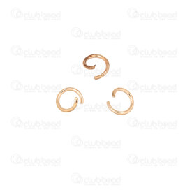 1707-0301-KC - Metal Anneau Simple 5x0.7mm (22ga) Couleur Or KC 500pcs 1707-0301-KC,Accessoires de finition,Anneaux,Simples,montreal, quebec, canada, beads, wholesale