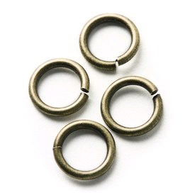 1707-0301-OXBR - Metal Jump Ring 5x0.7MM-22ga Antique Brass Nickel Free 500pcs 1707-0301-OXBR,Metal,Jump Ring,5mm,Antique Brass,Metal,Nickel Free,500pcs,China,montreal, quebec, canada, beads, wholesale