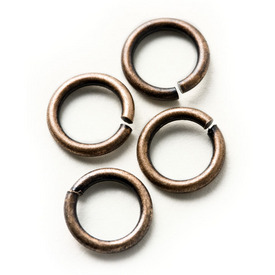 1707-0303-OXCO - Metal Jump Ring 7x0.9MM-20ga Antique Copper Nickel Free 250pcs 1707-0303-OXCO,Findings,Rings,250pcs,Metal,Jump Ring,7mm,Brown,Antique Copper,Metal,Nickel Free,250pcs,China,montreal, quebec, canada, beads, wholesale