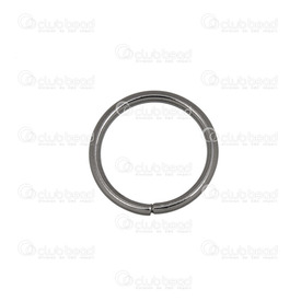 1707-0309-BN - Metal Jump Ring 15mm-16ga Black Nickel 100pcs 1707-0309-BN,Findings,Rings,Simple - Jump,100pcs,Metal,Jump Ring,15MM,Black,Black Nickel,100pcs,China,montreal, quebec, canada, beads, wholesale