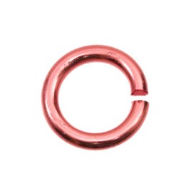 *1707-0401-07 - Aluminium Jump Ring 1.8X11MM Red 100pcs *1707-0401-07,Aluminium,Red,Aluminium,Jump Ring,1.8X11MM,Red,Red,Metal,100pcs,China,Dollar Bead,montreal, quebec, canada, beads, wholesale