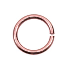 *1707-0403-13 - Aluminium Jump Ring 1.8X15MM Burgundy 100pcs *1707-0403-13,1707-0403,montreal, quebec, canada, beads, wholesale