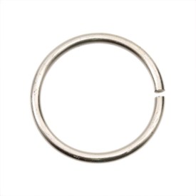 *1707-0406-05 - Aluminium Jump Ring 2.0X20MM Satin Silver 100pcs *1707-0406-05,Aluminium,Jump Ring,2.0X20MM,Grey,Satin Silver,Metal,100pcs,China,Dollar Bead,montreal, quebec, canada, beads, wholesale