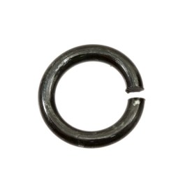 *1707-0407-09 - Aluminium Jump Ring 3.0X20MM Black 100pcs *1707-0407-09,montreal, quebec, canada, beads, wholesale