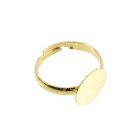 1711-0141-GL - Metal Finger Ring Adjustable size With Round 12mm Plate 18mm Diameter Gold Nickel Free 10pcs 1711-0141-GL,Findings,Ring bases,Metal,Metal,Finger Ring Adjustable size,With Round 12mm Plate,18mm Diameter,Gold,Metal,Nickel Free,10pcs,China,montreal, quebec, canada, beads, wholesale