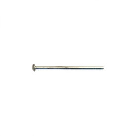 A-1714-0105 - Metal Head Pin 16mm Natural Wire Size 0.7mm-22GA 5x100pcs A-1714-0105,Findings,16MM,Metal,Head Pin,16MM,Grey,Natural,Metal,Wire Size 0.7mm,5x100pcs,China,montreal, quebec, canada, beads, wholesale