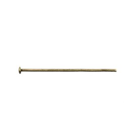 A-1714-0113 - Metal Head Pin 25mm Antique Brass Wire Size 0.7mm-22GA 5x100pcs A-1714-0113,Findings,Metal,5x100pcs,Metal,Head Pin,25MM,Antique Brass,Metal,Wire Size 0.7mm,5x100pcs,China,montreal, quebec, canada, beads, wholesale