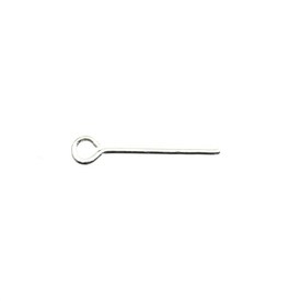 A-1714-0201 - Metal Eye Pin 16MM Silver Wire Size 0.7mm-22GA 5x100pcs A-1714-0201,Findings,Metal,Silver,Eye Pin,Metal,Eye Pin,16MM,Grey,Silver,Metal,Wire Size 0.7mm,5x100pcs,China,montreal, quebec, canada, beads, wholesale