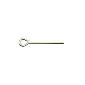 A-1714-0205 - Metal Eye Pin 16mm Natural Wire Size 0.7mm-22GA 5x100pcs A-1714-0205,Findings,16MM,5x100pcs,Metal,Eye Pin,16MM,Grey,Natural,Metal,Wire Size 0.7mm,5x100pcs,China,montreal, quebec, canada, beads, wholesale