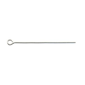 A-1714-0225 - Metal Eye Pin 38mm Natural Wire Size 0.7mm-22GA 200pcs A-1714-0225,Findings,38MM,Metal,Eye Pin,38MM,Grey,Natural,Metal,Wire Size 0.7mm,200pcs,China,montreal, quebec, canada, beads, wholesale