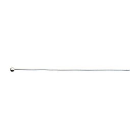 A-1714-0315 - Metal Ball Pin 38MM Nickel Wire Size 0.5mm-25GA 200pcs A-1714-0315,Findings,38MM,Metal,Ball Pin,38MM,Grey,Nickel,Metal,Wire Size 0.5mm,200pcs,China,montreal, quebec, canada, beads, wholesale