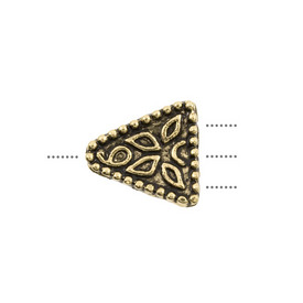 1717-0107-OXGL - Metal Connector Fancy Triangle 18X20MM Antique Gold 3 Holes 10pcs 1717-0107-OXGL,Findings,Connectors,Multi-rows,Metal,Connector,Triangle,Fancy Triangle,18X20MM,Antique Gold,Metal,3 Holes,10pcs,China,montreal, quebec, canada, beads, wholesale