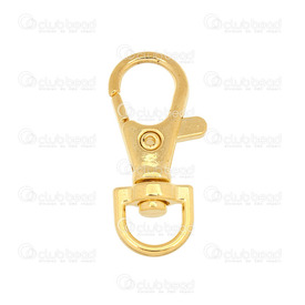 1717-0119-GL - Metal Clasp 37MM Gold Key Ring Hook, Pet Leach, Connector 10pcs 1717-0119-GL,Findings,Clasps,Springing,Metal,Clasp,37MM,Gold,Metal,Key Ring Hook, Pet Leach, Connector,10pcs,China,montreal, quebec, canada, beads, wholesale