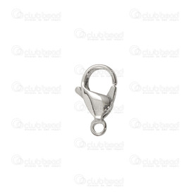 *1720-0001 - Stainless Steel 304 Fish Clasp 12MM 20pcs *1720-0001,montreal, quebec, canada, beads, wholesale