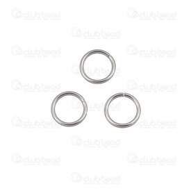 1720-0023-C - Stainless Steel 304 Closed Jump Ring 8mm Natural Wire Size 1mm 250pcs 1720-0023-C,Findings,250pcs,Stainless Steel 304,Closed Jump Ring,8MM,Grey,Natural,Metal,Wire Size 1mm,250pcs,China,montreal, quebec, canada, beads, wholesale