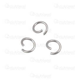 1720-0023 - Stainless Steel 304 Jump Ring 8MM Wire Size 1.2mm 250pcs 1720-0023,anneaux metal,250pcs,Stainless Steel 304,Jump Ring,8MM,Grey,Metal,Wire Size 1.2mm,250pcs,China,montreal, quebec, canada, beads, wholesale