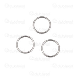 1720-0025-C - Stainless Steel 304 Closed Jump Ring 10mm Natural Wire Size 1.4mm 250pcs 1720-0025-C,Findings,Rings,Closed - Soldered,Stainless Steel 304,Closed Jump Ring,10mm,Grey,Natural,Metal,Wire Size 1.4mm,250pcs,China,montreal, quebec, canada, beads, wholesale