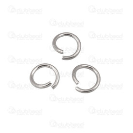 Didamx Lot de 325 anneaux de maintien en acier inoxydable 304 avec clips en forme de C 