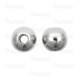 1720-0137 - Stainless Steel 304 Bead Round 12MM 3.5mm Hole 10pcs 1720-0137,Beads,12mm,Bead,Metal,Stainless Steel 304,12mm,Round,Round,Grey,3.5mm Hole,China,10pcs,montreal, quebec, canada, beads, wholesale
