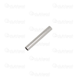 1720-0186-101.5 - Acier Inoxydable Bille Tube 10x1.5mm Trou 1mm Naturel 100 pcs 1720-0186-101.5,pc,montreal, quebec, canada, beads, wholesale