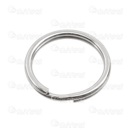 1720-0241 - Stainless Steel 304 Key Ring Split Ring 20mm Natural 10pcs 1720-0241,Anneau,20MM,Stainless Steel 304,Key Ring Split Ring,20MM,Grey,Natural,Metal,10pcs,China,montreal, quebec, canada, beads, wholesale