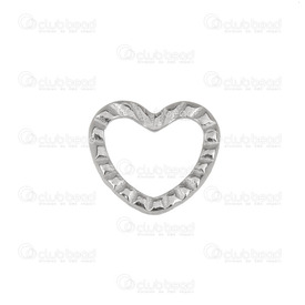 1720-2103 - Stainless Steel 304 Charm Heart Outline 8x7mm Natural 50pcs 1720-2103,Charms,Metal,50pcs,Charm,Metal,Stainless Steel 304,8X7MM,Heart,Outline,Grey,Natural,China,50pcs,montreal, quebec, canada, beads, wholesale