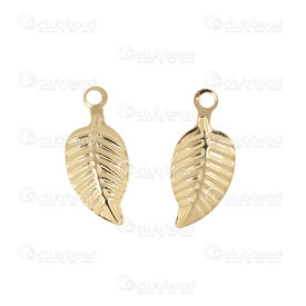 1720-2111-01-GL - Stainless Steel 304 Charm Leaf With Engraved Veins 6x14mm Gold 20pcs 1720-2111-01-GL,Charms,Metal,20pcs,Charm,Metal,Stainless Steel 304,6x14mm,Leaf,With Engraved Veins,Yellow,Gold,China,20pcs,montreal, quebec, canada, beads, wholesale