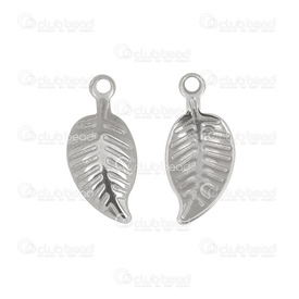 1720-2111-01 - Stainless Steel 304 Charm Leaf With Engraved Veins 6x14mm Natural 20pcs 1720-2111-01,Charms,Metal,Leaf,Charm,Metal,Stainless Steel 304,6x14mm,Leaf,With Engraved Veins,Grey,Natural,China,20pcs,montreal, quebec, canada, beads, wholesale