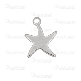 1720-2111-03 - Stainless Steel 304 Charm Starfish 9x12mm Natural 20pcs 1720-2111-03,Charm,Metal,Stainless Steel 304,9X12MM,Star,Starfish,Grey,Natural,China,20pcs,montreal, quebec, canada, beads, wholesale