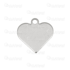 1720-2114-003 - Stainless Steel 304 Charm Heart 15x16mm Natural 20pcs 1720-2114-003,Charms,Stainless Steel 304,20pcs,Charm,Metal,Stainless Steel 304,15X16MM,Heart,Grey,Natural,China,20pcs,montreal, quebec, canada, beads, wholesale